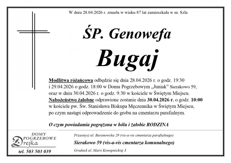 Genowefa Bugaj