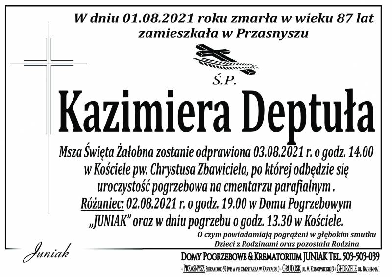 Kazimiera Deptuła