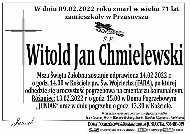 Witold Jan Chmielewski