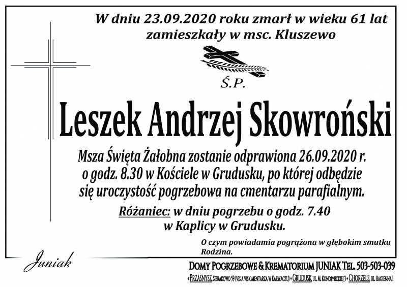 Leszek Andrzej Skowroński