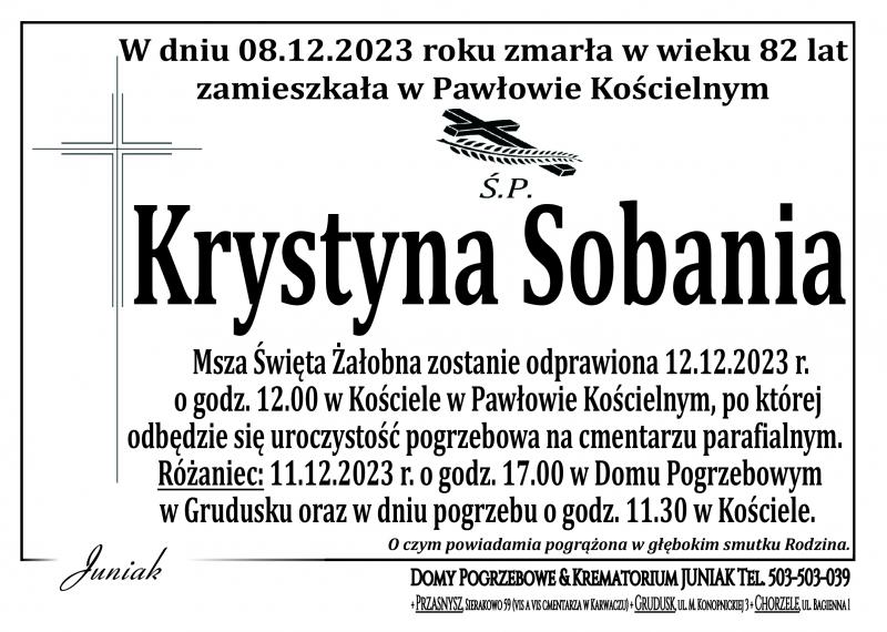 Krystyna Sobania