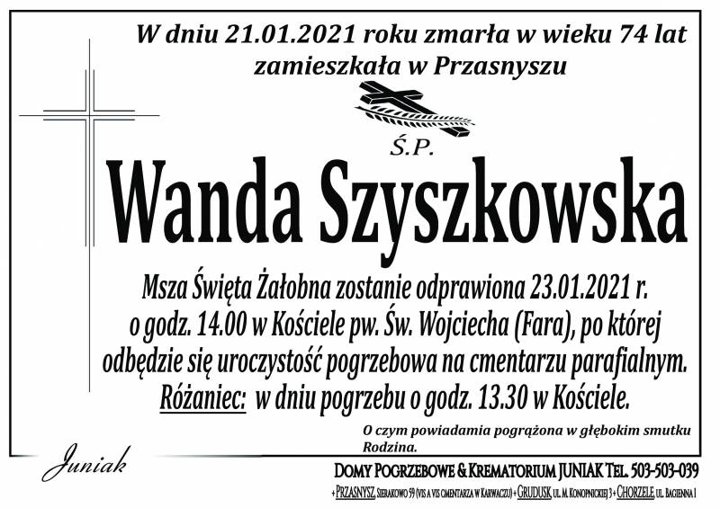 Wanda Szyszkowska