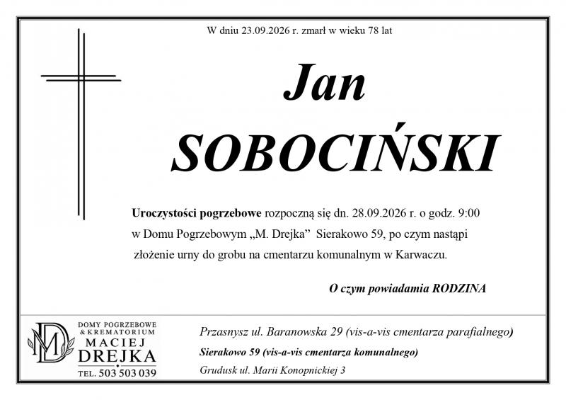 Jan Sobociński
