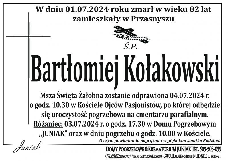 Bartłomiej Kołakowski
