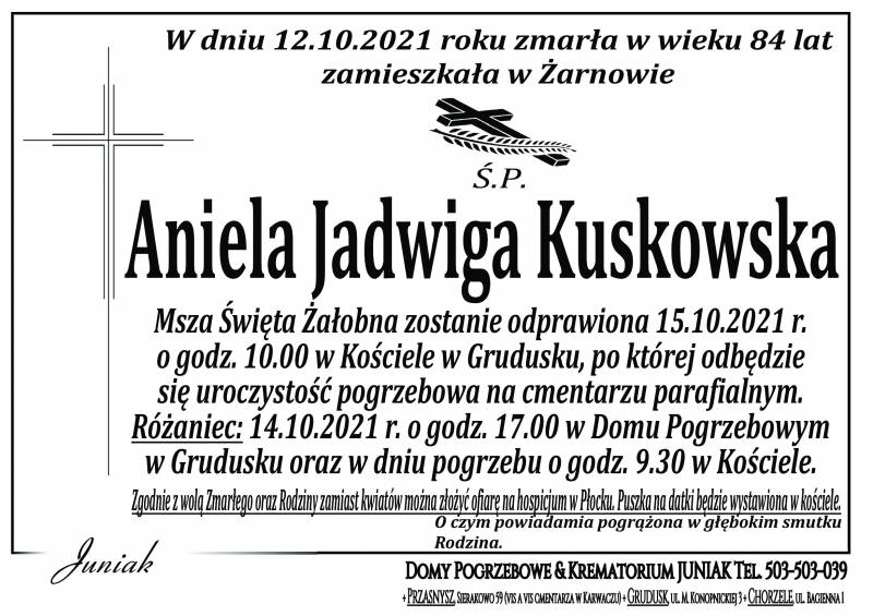 Aniela Jadwiga Kuskowska