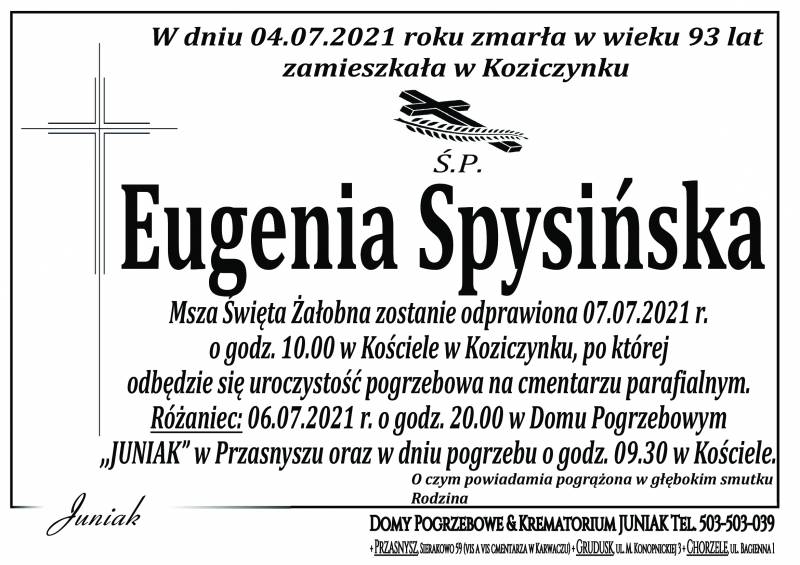 Eugenia Spysińska