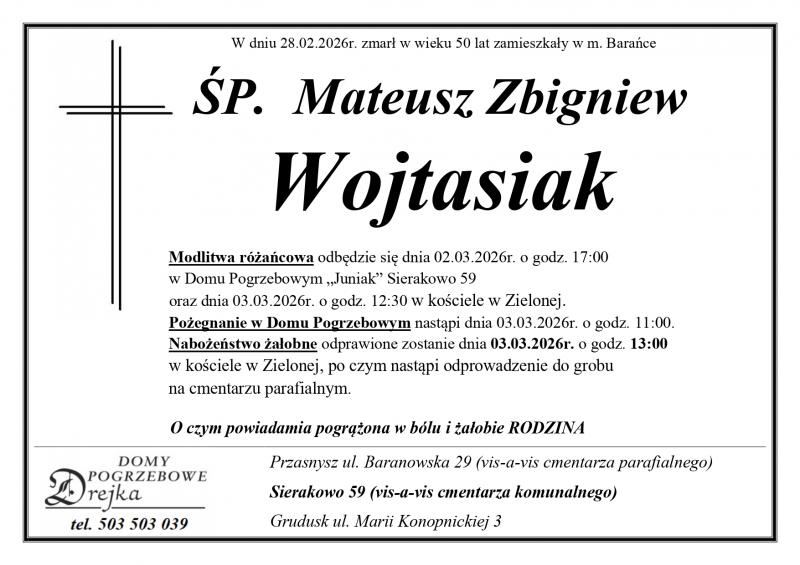 Mateusz Zbigniew Wojtasiak