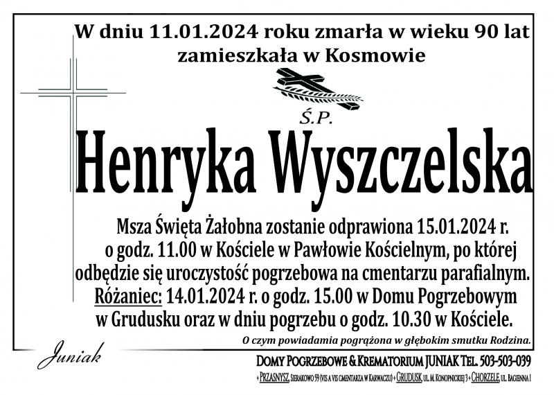 Henryka Wyszczelska