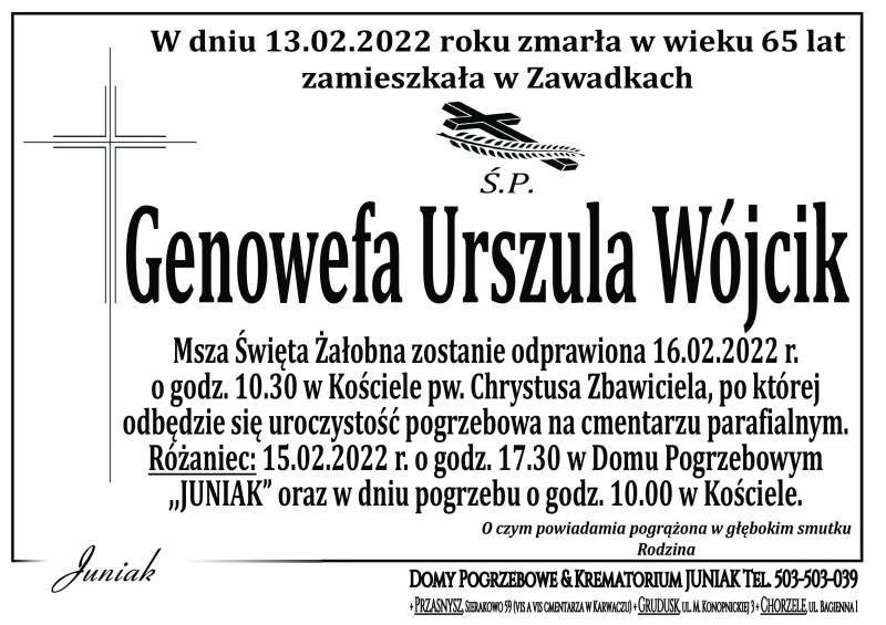 Genowefa Urszula Wójcik
