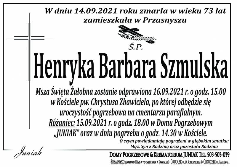 Henryka Barbara Szmulska