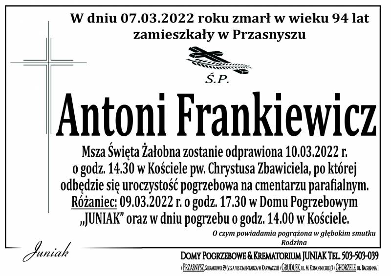 Antoni Frankiewicz