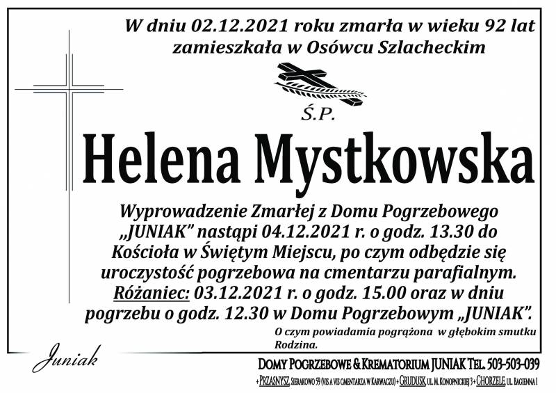 Helena Mystkowska