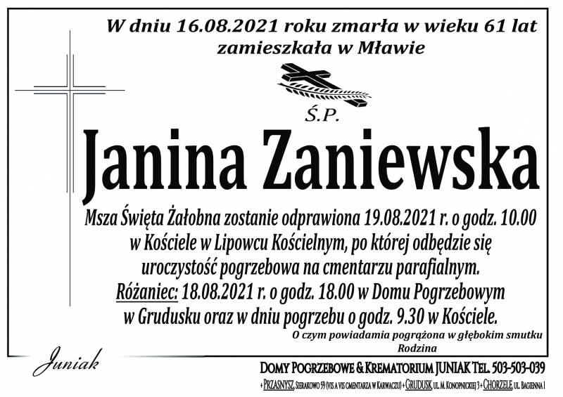 Janina Zaniewska