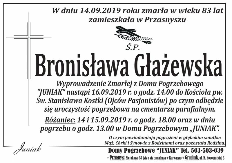 Bronisława Głażewska