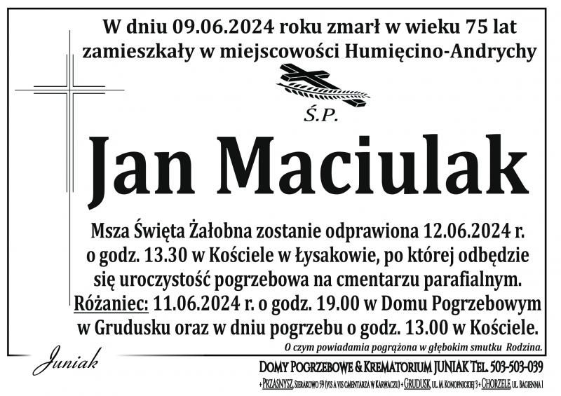 Jan Maciulak