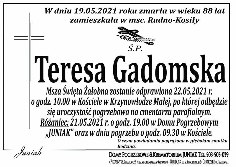 Teresa Gadomska
