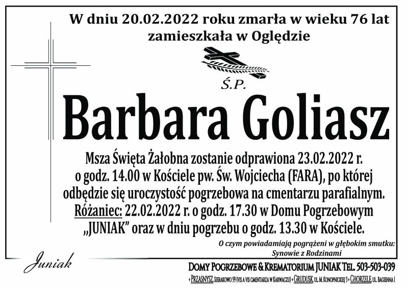 Barbara Goliasz