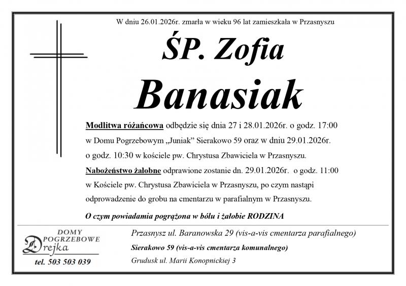 Zofia Banasiak