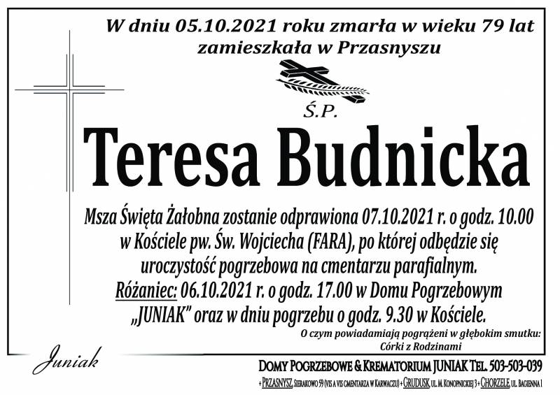 Teresa Budnicka