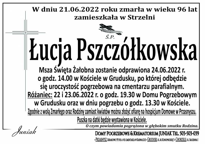Łucja  Pszczółkowska