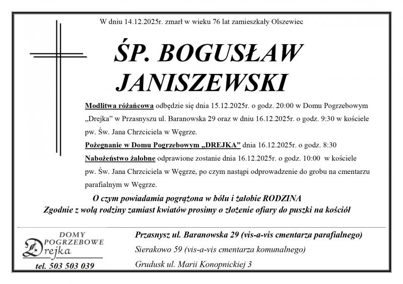 Bogusław Janiszewski