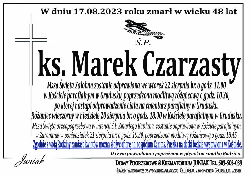 ks. Marek Czarzasty