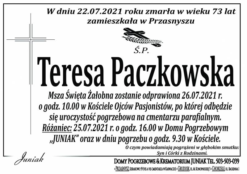 Teresa Paczkowska