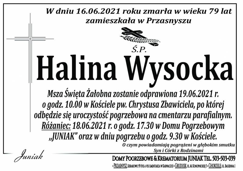 Halina Wysocka