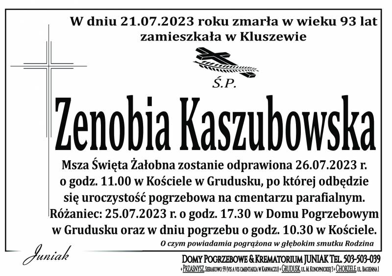 Zenobia Kaszubowska