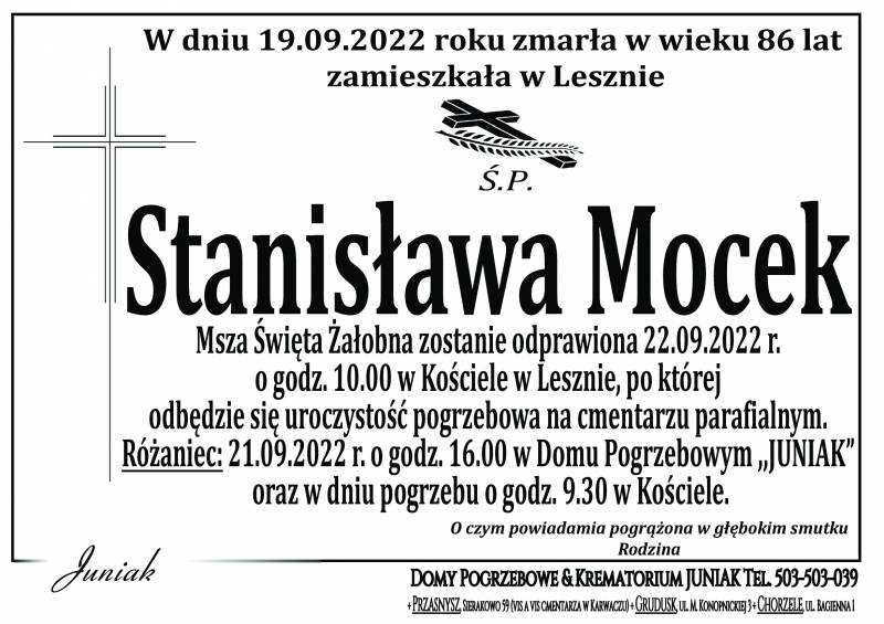 Stanisława Mocek