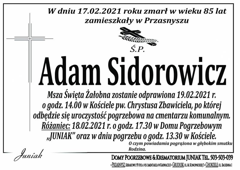 Adam Sidorowicz