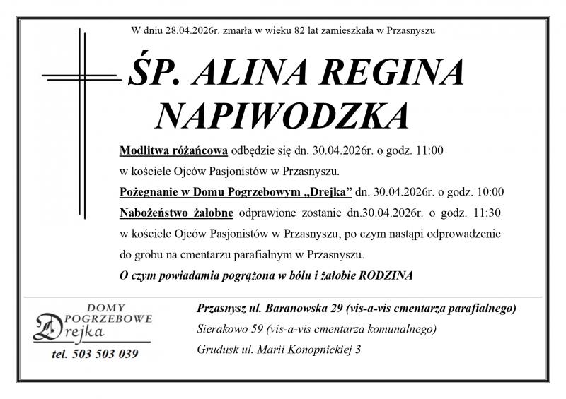 Alina Regina Napiwodzka