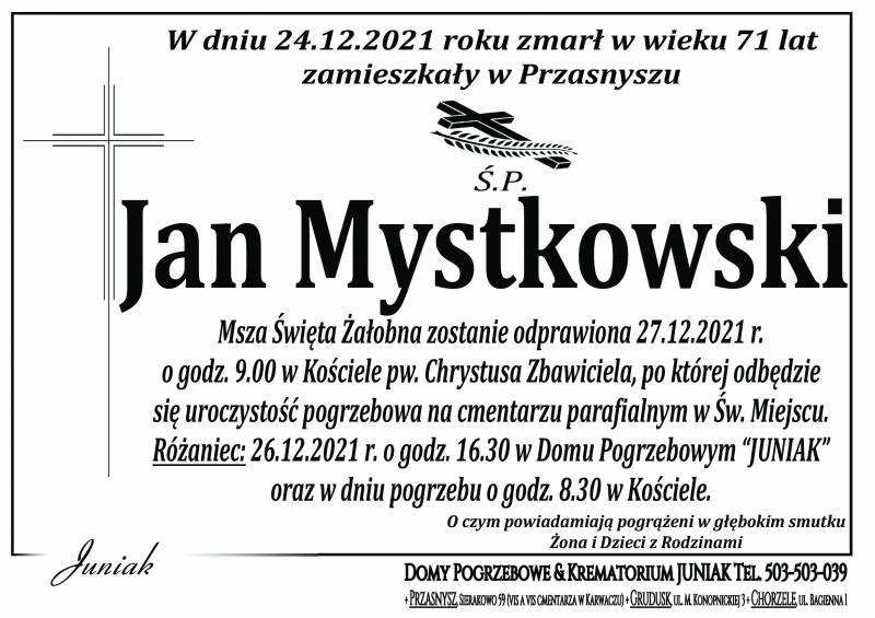 Jan Mystkowski