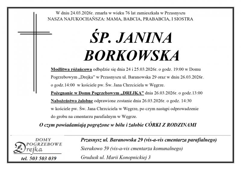 Janina Borkowska