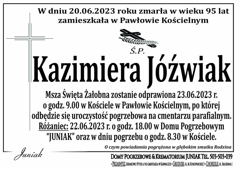 Kazimiera Jóźwiak