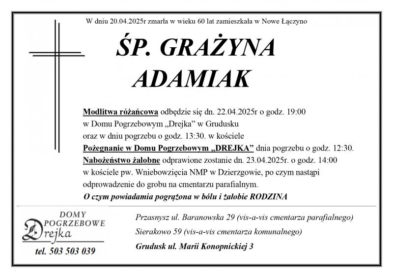 Grażyna Adamiak
