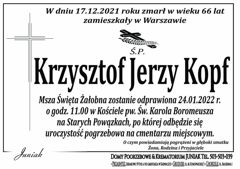 Krzysztof Jerzy Kopf