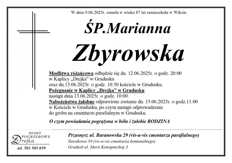 Marianna Zbyrowska