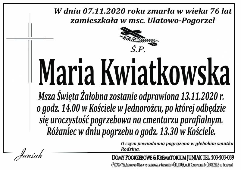 Maria Kwiatkowska