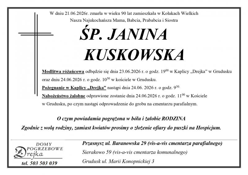Janina Kuskowska