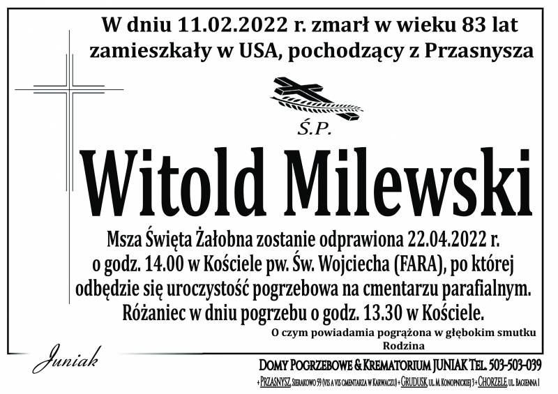 Witold Milewski