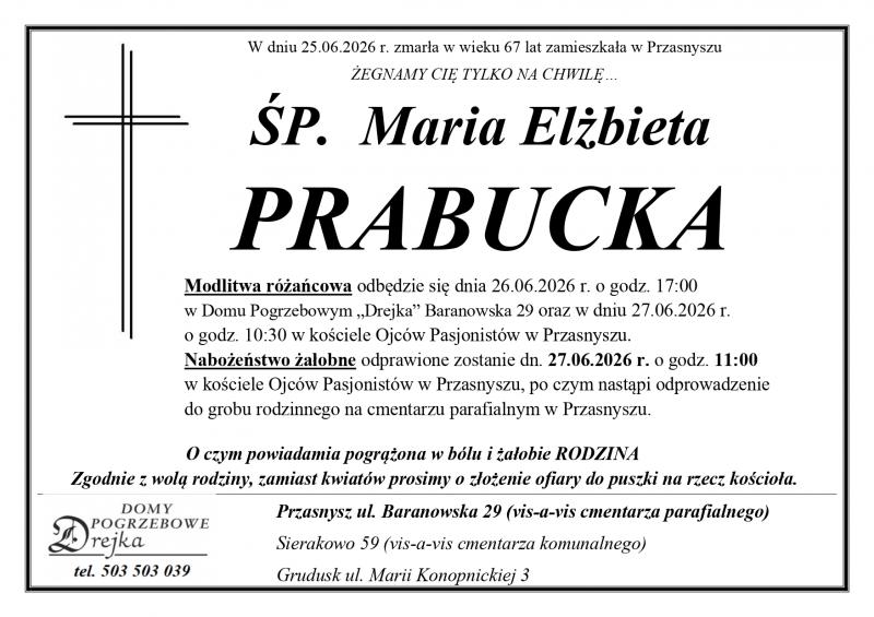 Maria Elżbieta Prabucka