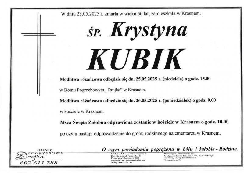 Krystyna Kubik