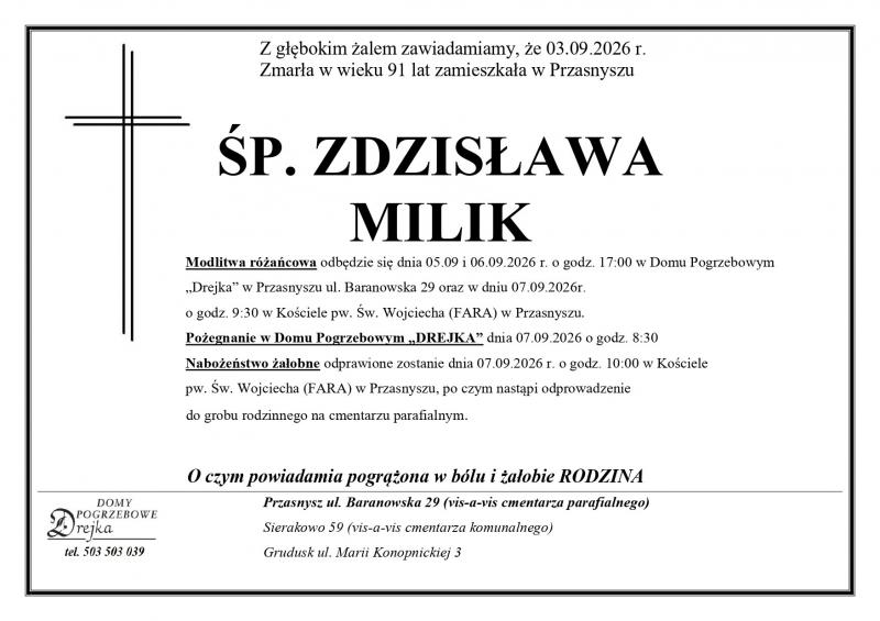 Zdzisława Milik