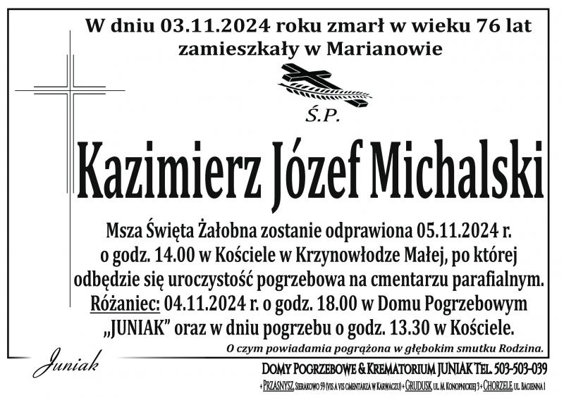 Kazimierz Józef Michalski