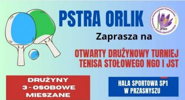 Otwarty turniej tenisa stołowego dla Gabrysi