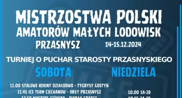Mistrzostwa Polski Amatorów na Małych Lodowiskach. Już jutro turniej eliminacyjny 