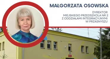 Zaufanie i ciągłość – nowa kadencja Pani Małgorzaty Osowskiej w przedszkolu nr 2