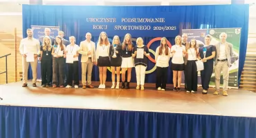 Uroczyste Zakończenie Sportowego Roku Szkolnego 2024/2025  w powiecie przasnyskim
