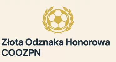 Złote Odznaki Honorowe COOZPN dla zasłużonych działaczy piłkarskich z regionu